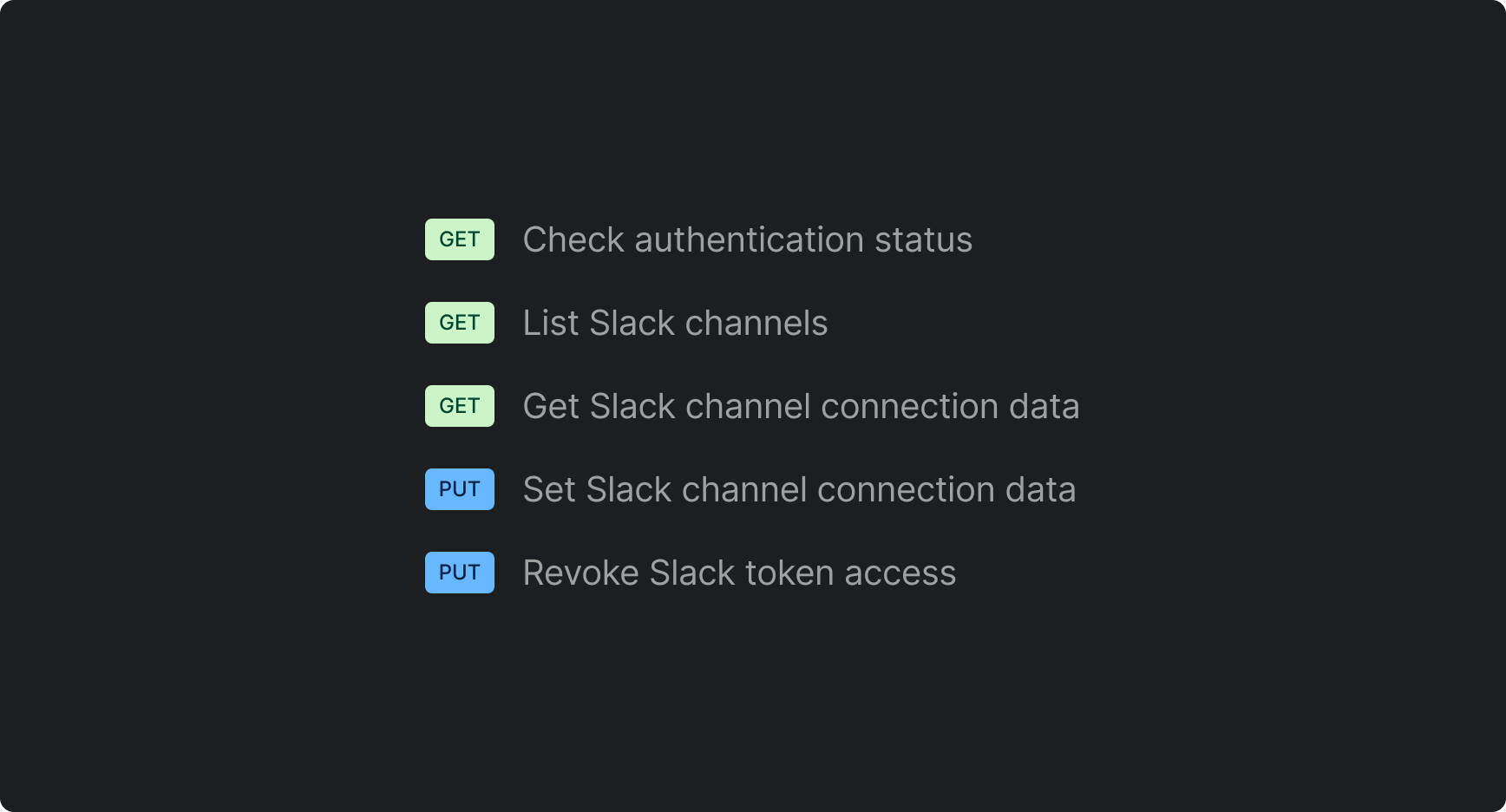 SlackKit API routes