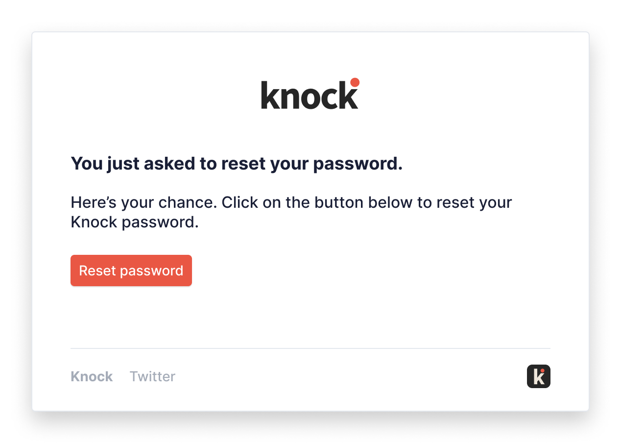 reset password notification example