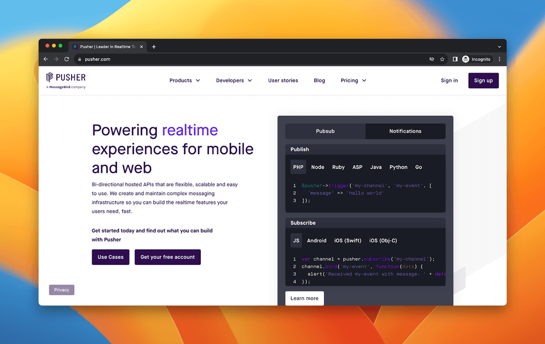 The top real-time notification services for building in-app ...