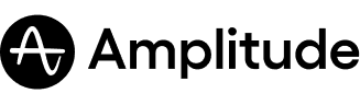 Amplitude logo in lightmode