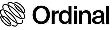 Ordinal logo in lightmode