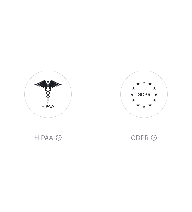 Maintain compliance. Automate data deletion with our API. Obfuscate customer data in our dashboard.