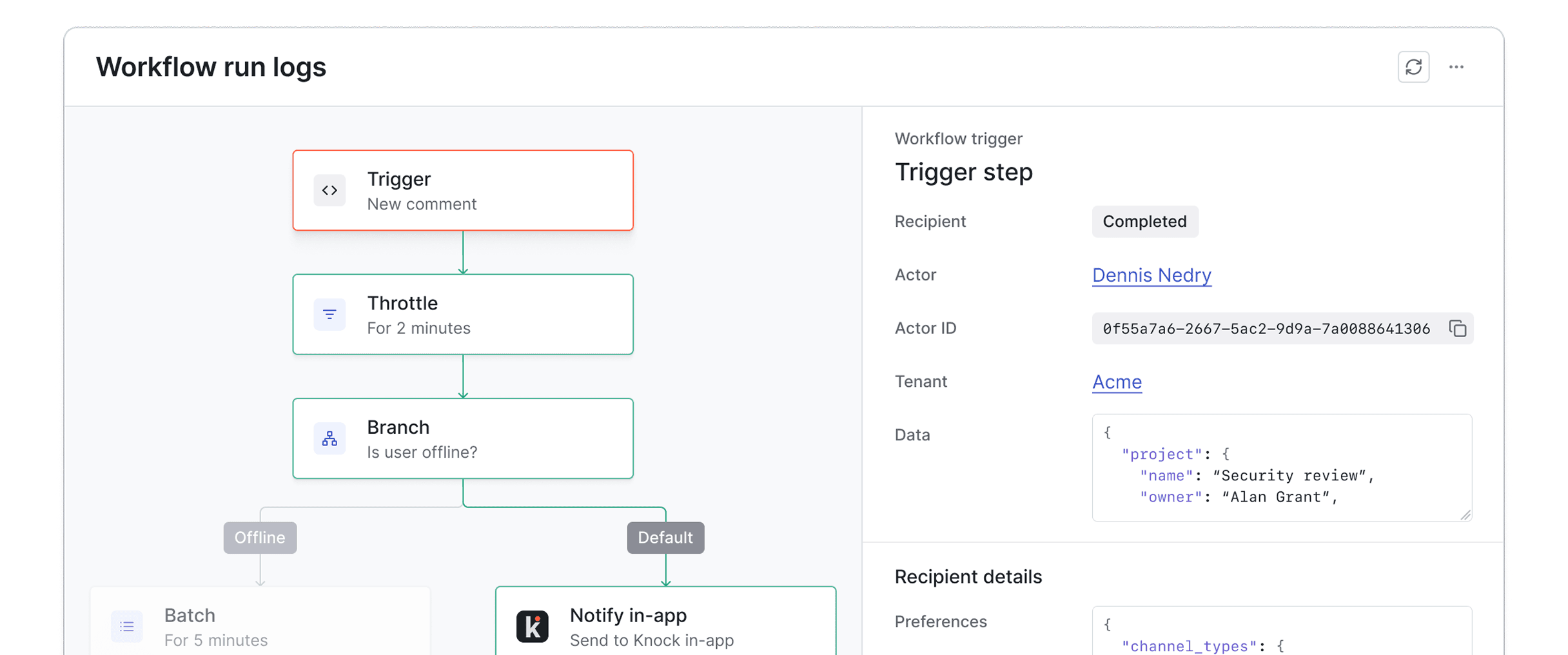 Monitor sending health and engagement metrics.