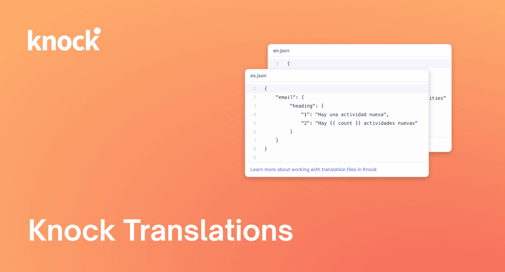 Announcing Knock Translations