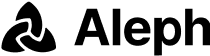 Aleph logo in lightmode