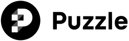 Puzzle logo in lightmode