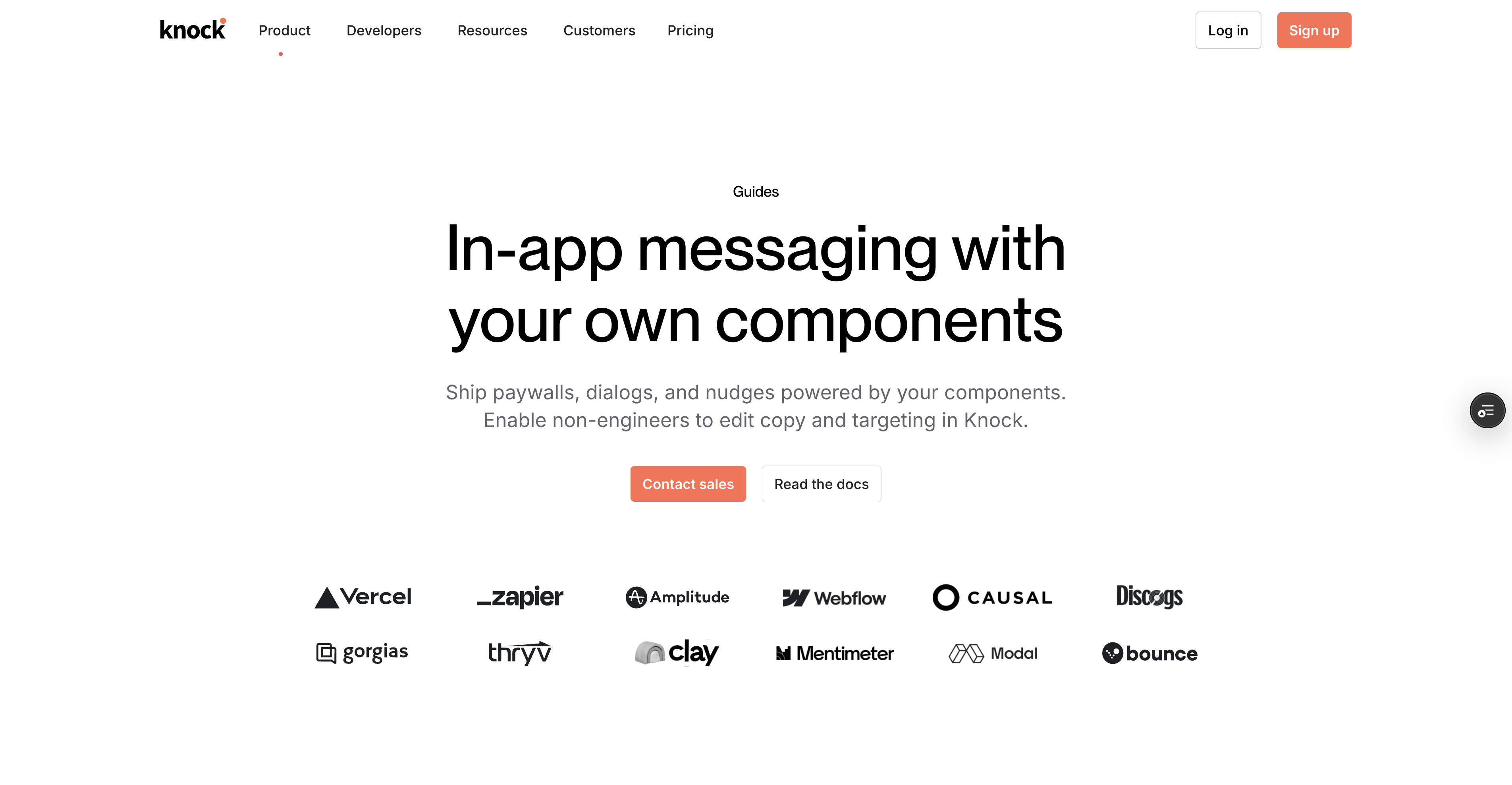 Knock website
