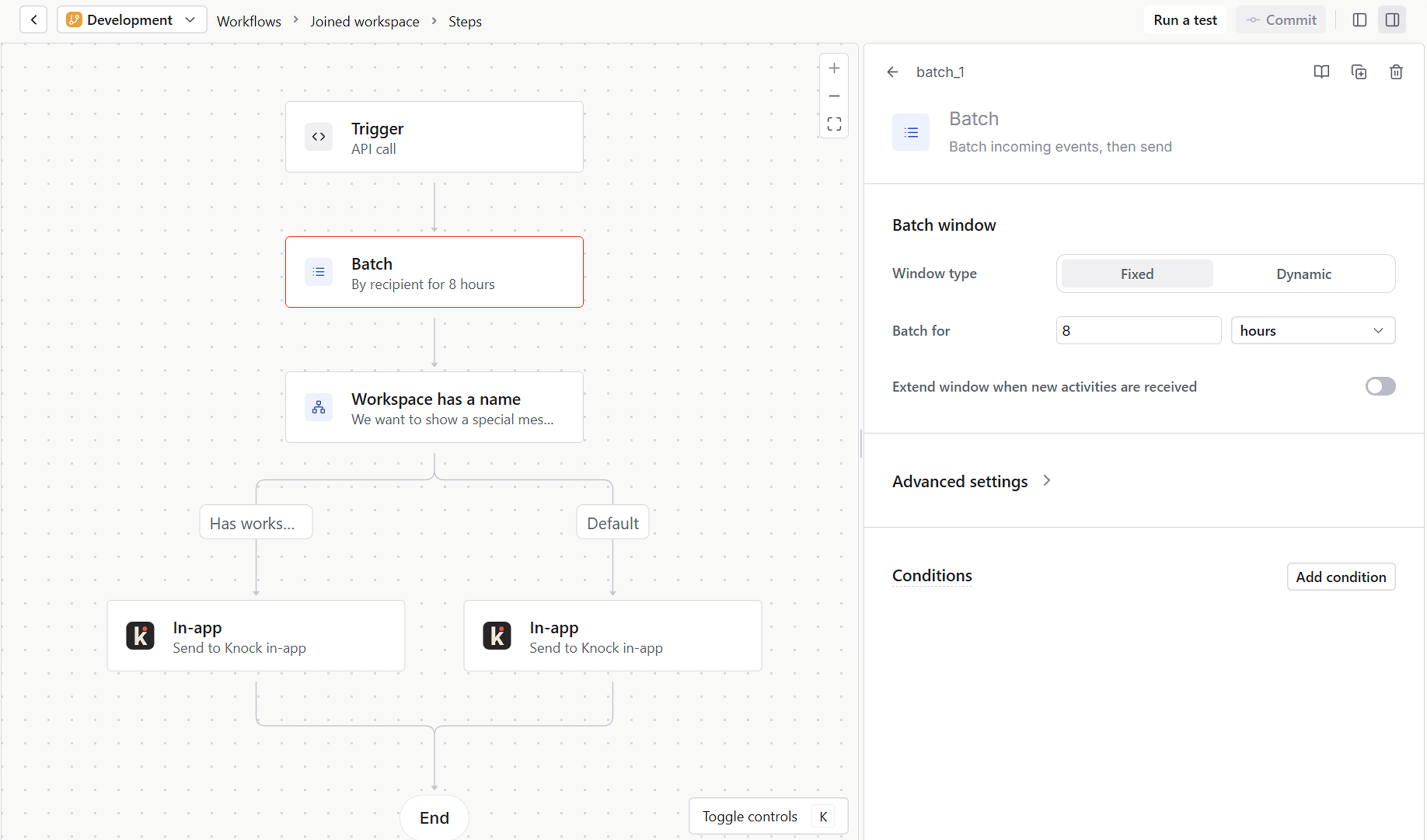 Batching function in Mentimeter’s workflow