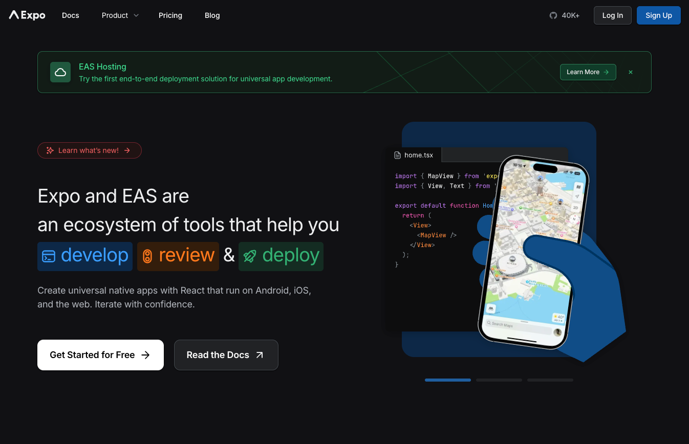 Expo website