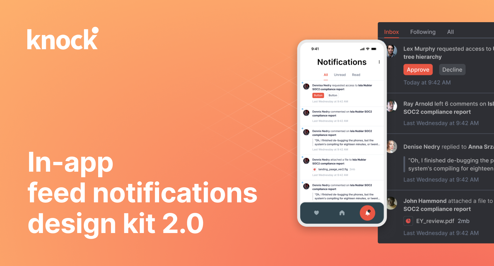 Announcing: in-app feed notifications design kit 2.0