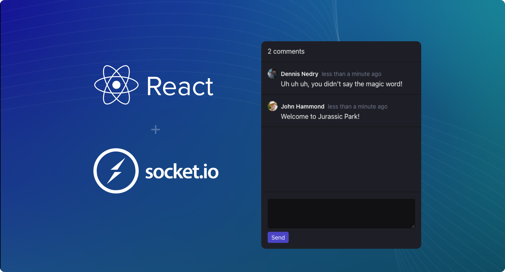 Building a real-time commenting app with Socket.io and React | Knock