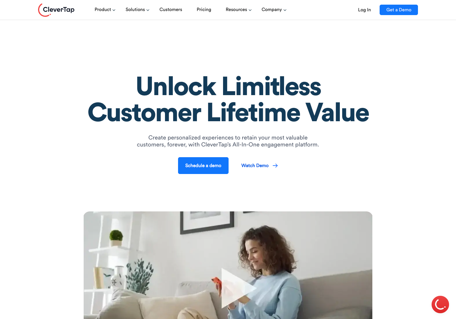 CleverTap website