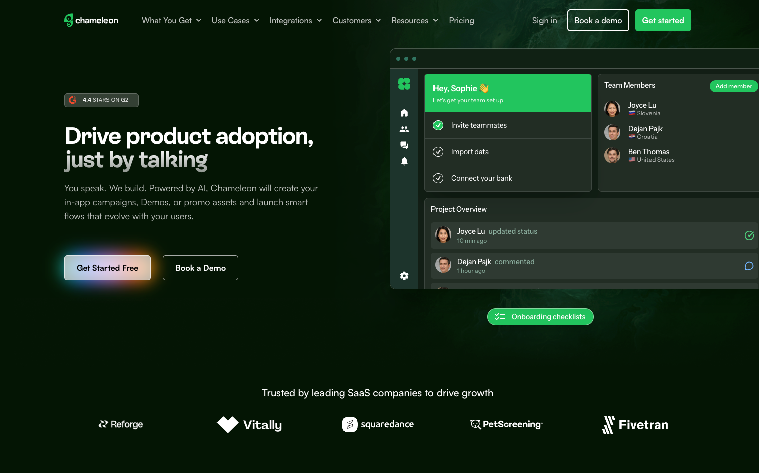 Chameleon website
