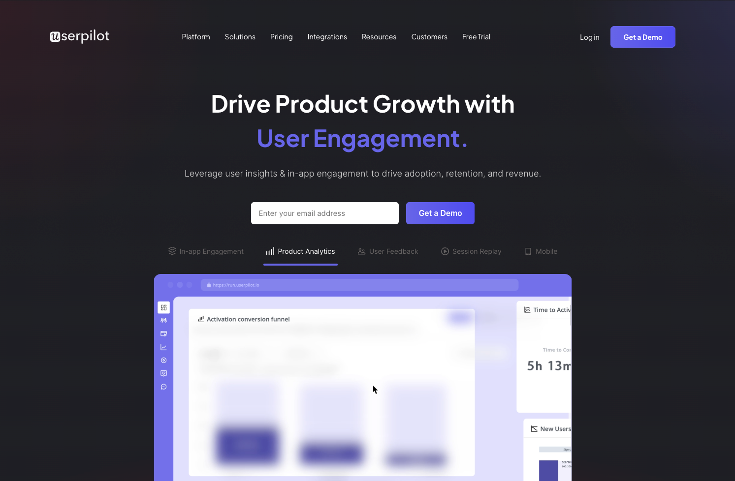 Userpilot website