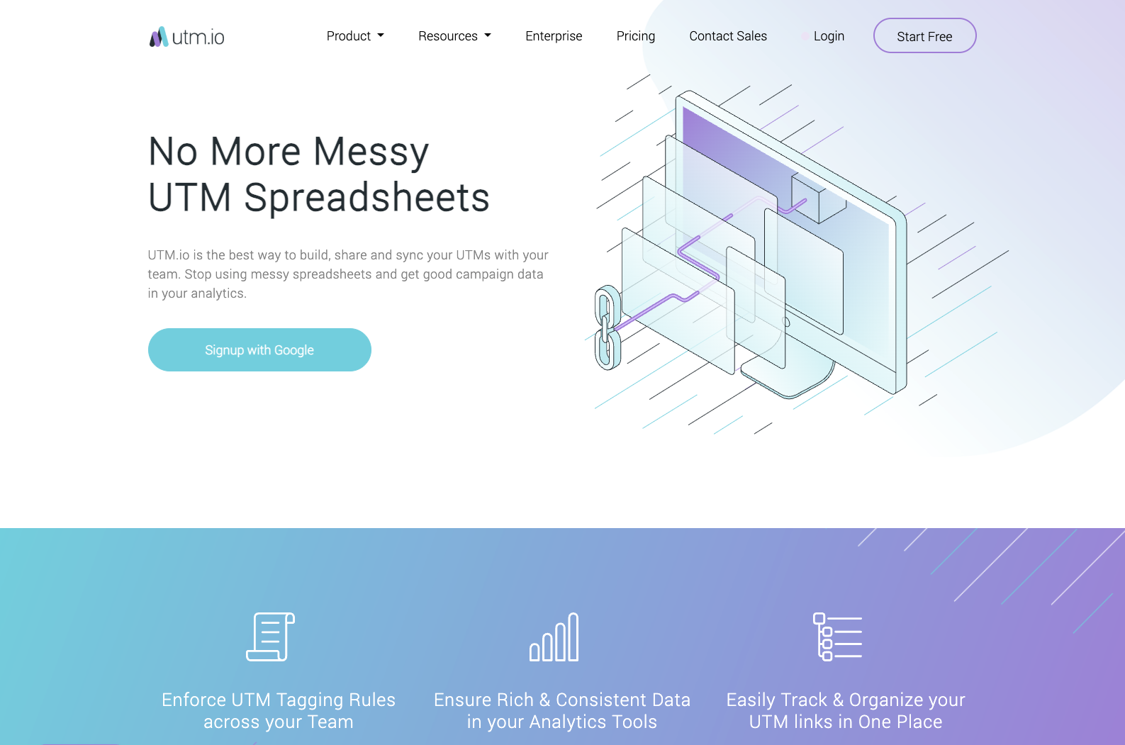 UTM.io website
