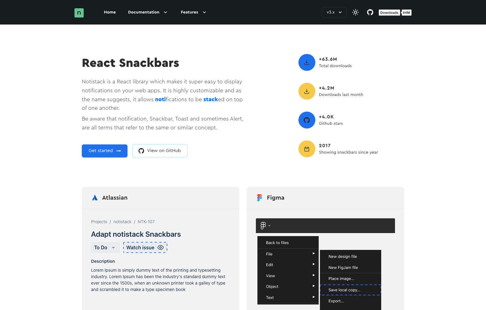 Notistack website