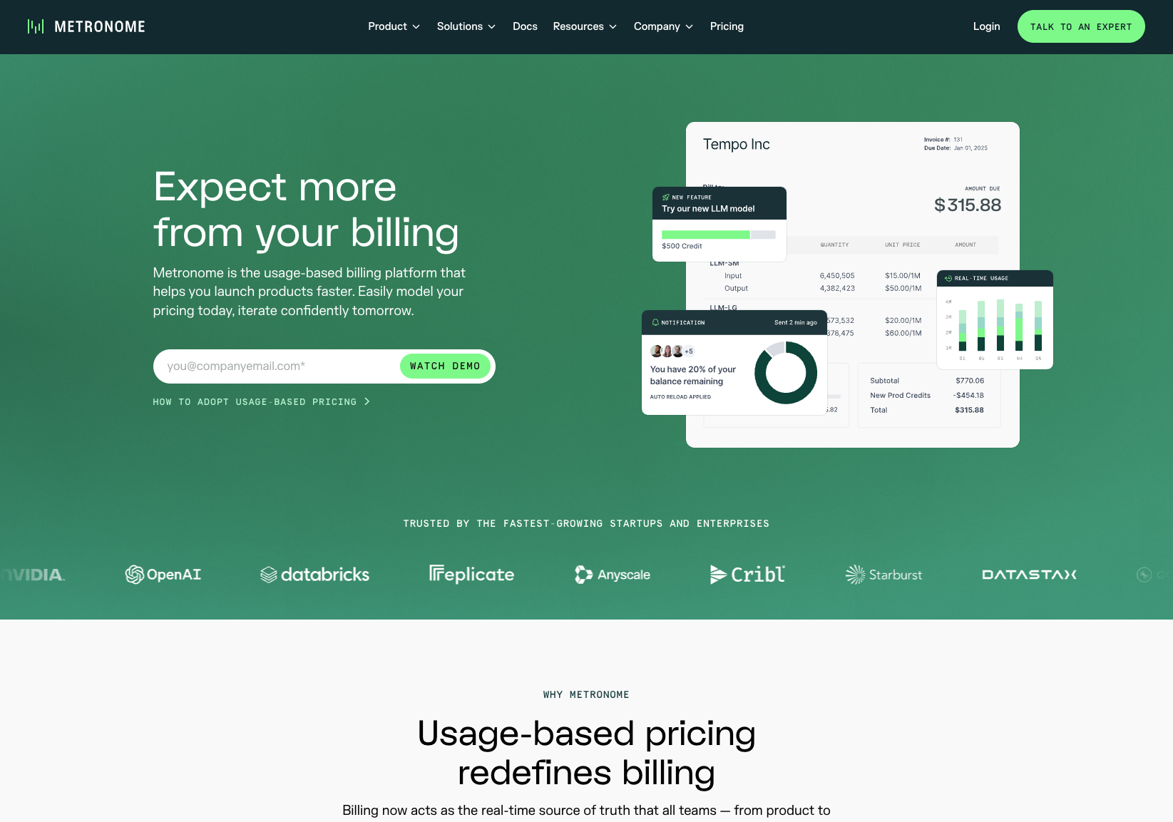 Metronome website