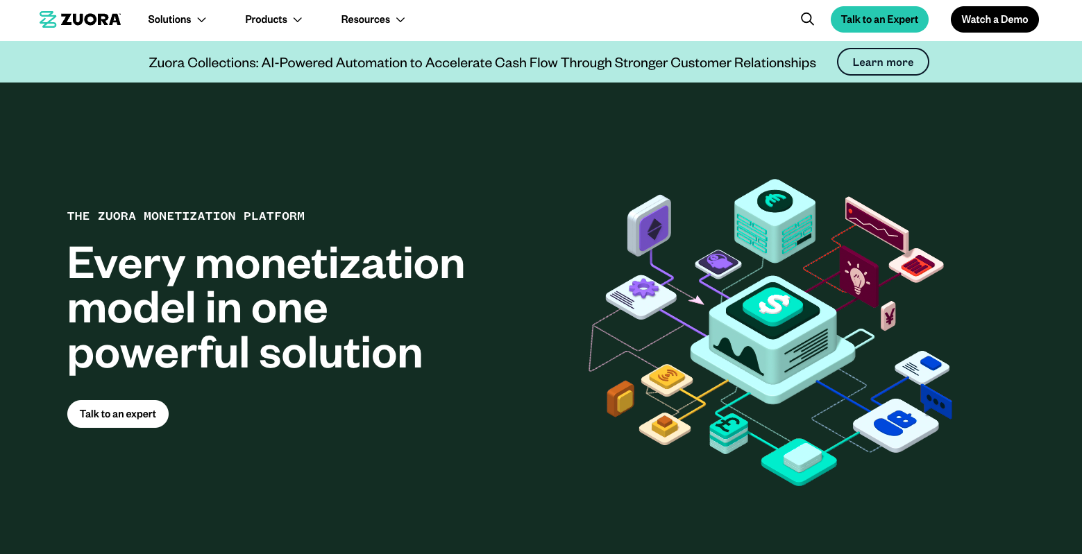 Zuora website