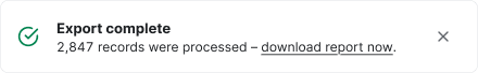 Knock toast notification example