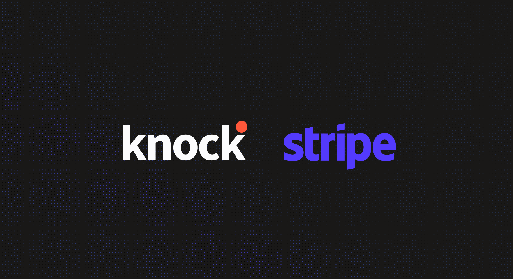 Knock and Stripe logos