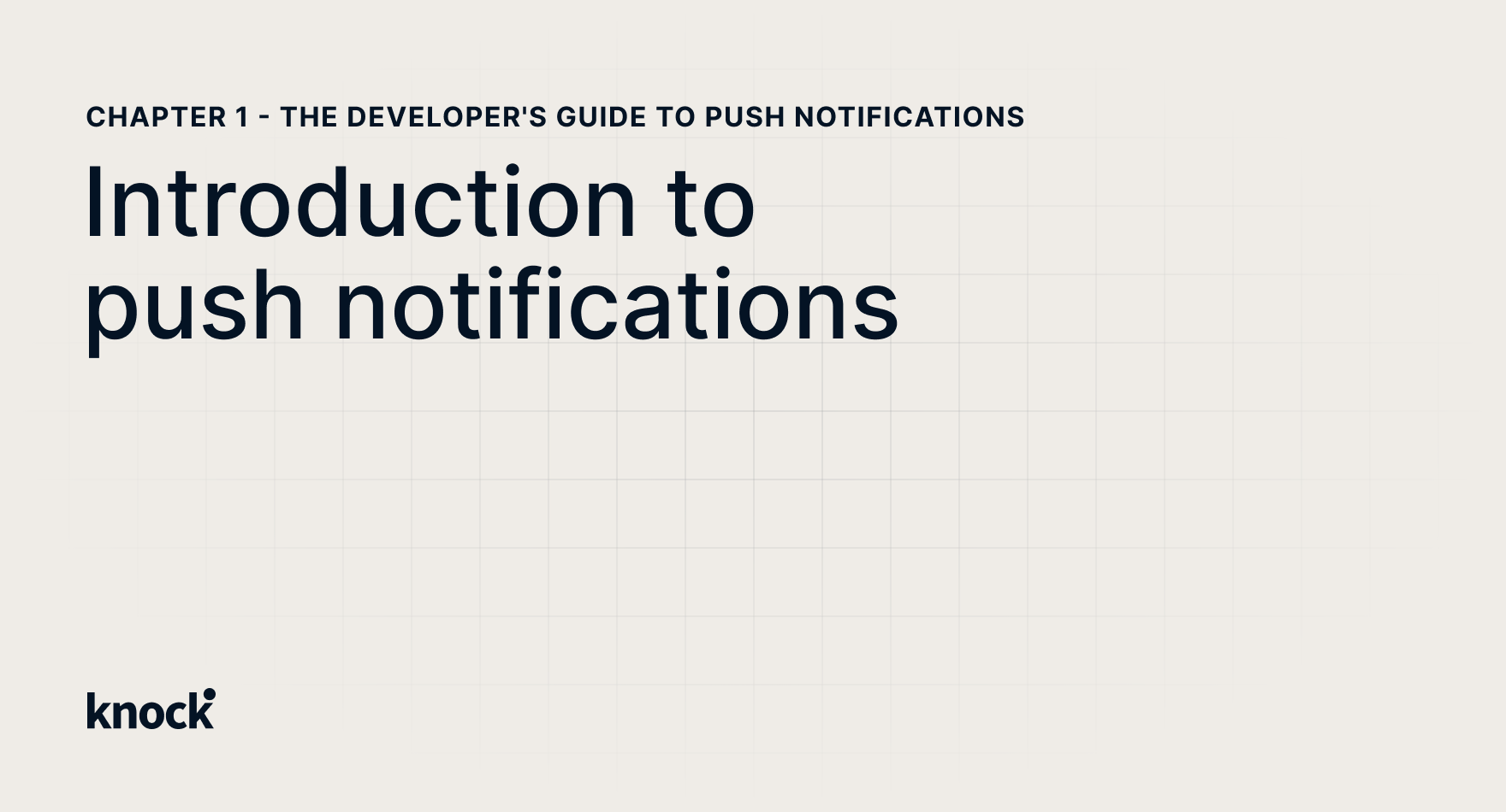 Introduction to push notifications | Knock